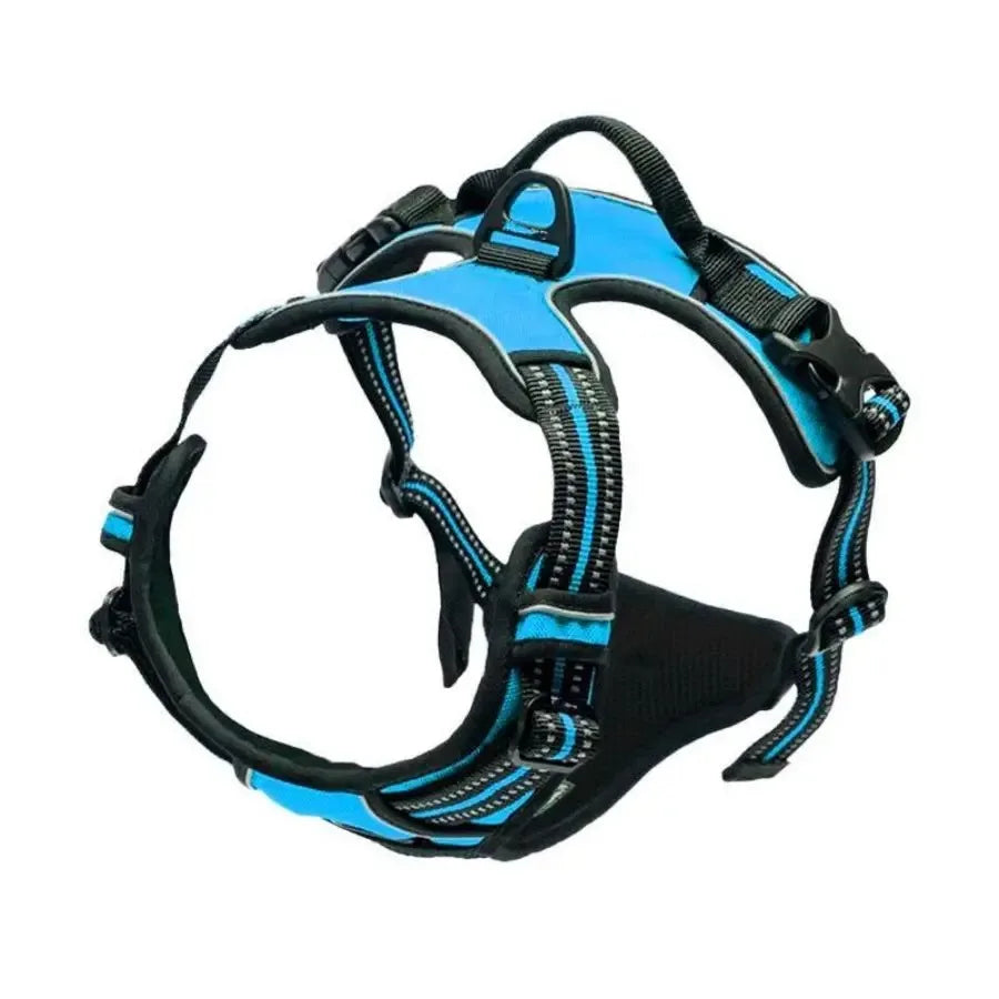 Dog Collars Harness Big Vests Leash Pet Shop Everything for Dogs Leather Puppy Accessories Medium Small Set — image 8