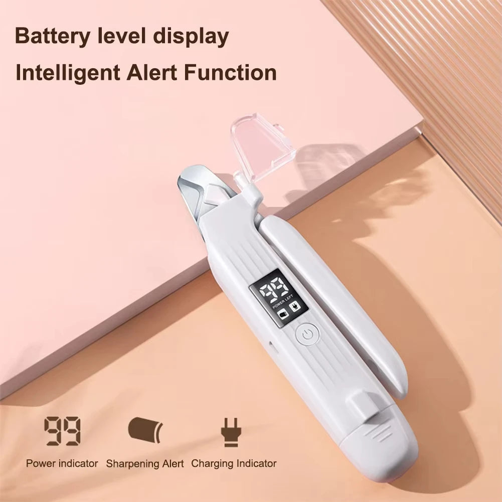 2 in 1 Electric Pet Nail Trimmer with LED Lights Pet Nail Grinder Dog Nail Trimmer and Grinder for Small Medium Large Dogs/Cats — image 2