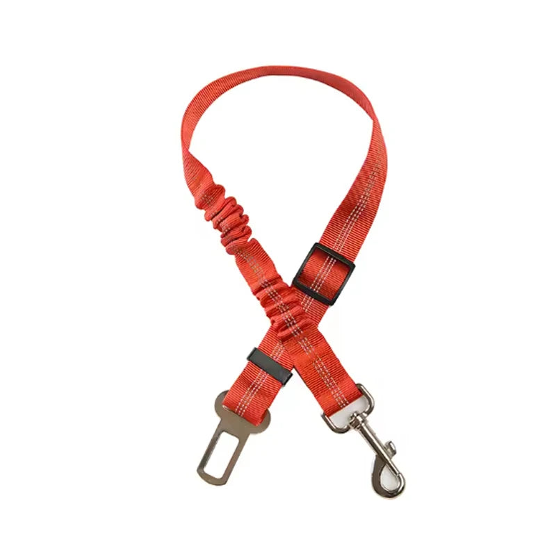 Dog Car Safety Belt Dog Safety Belt with Damping Belt and Reflective Line Adjustable Length Suitable Any Dog — image 10