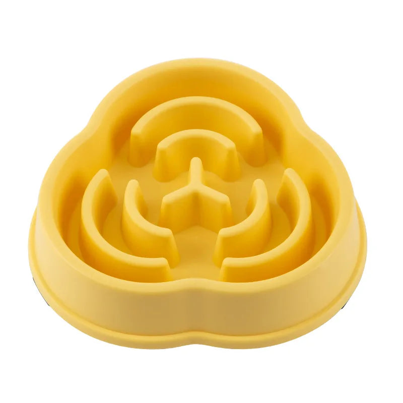 Pet Cat Dog Slow Food Bowl Fat Help Healthy Round Anti-choking Thickened And Non-slip Multiple Colors Shapes — image 17