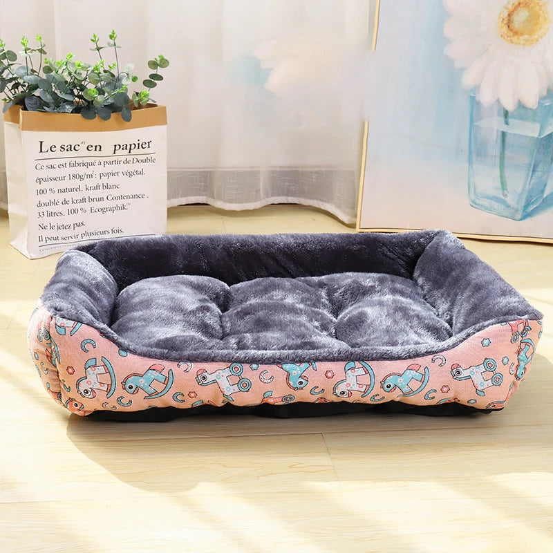 Pet Dog Bed Sofa Mats Winter Pet Products Coussin Chien Accessories Dogs Basket Supplies For Large Medium Small House Cat Bed — image 9
