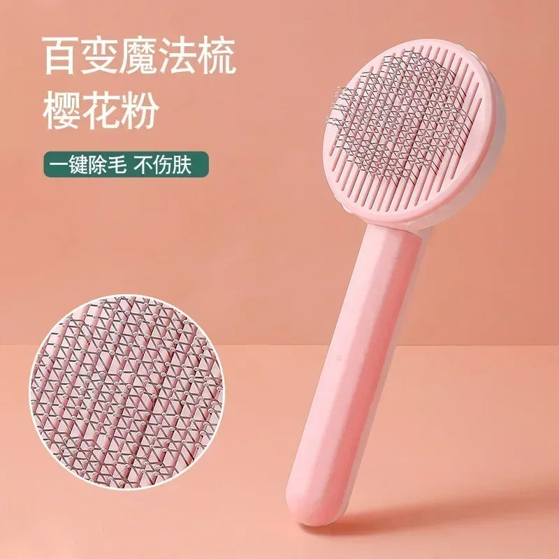 Cat Brush Pet Grooming Brush for Cats Remove Hairs Pet Cat Hair Remover Pets Hair Removal Comb Puppy Kitten Grooming Accessories — image 15