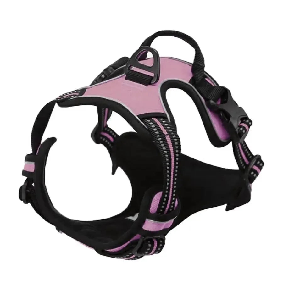 Dog Collars Harness Big Vests Leash Pet Shop Everything for Dogs Leather Puppy Accessories Medium Small Set — image 9
