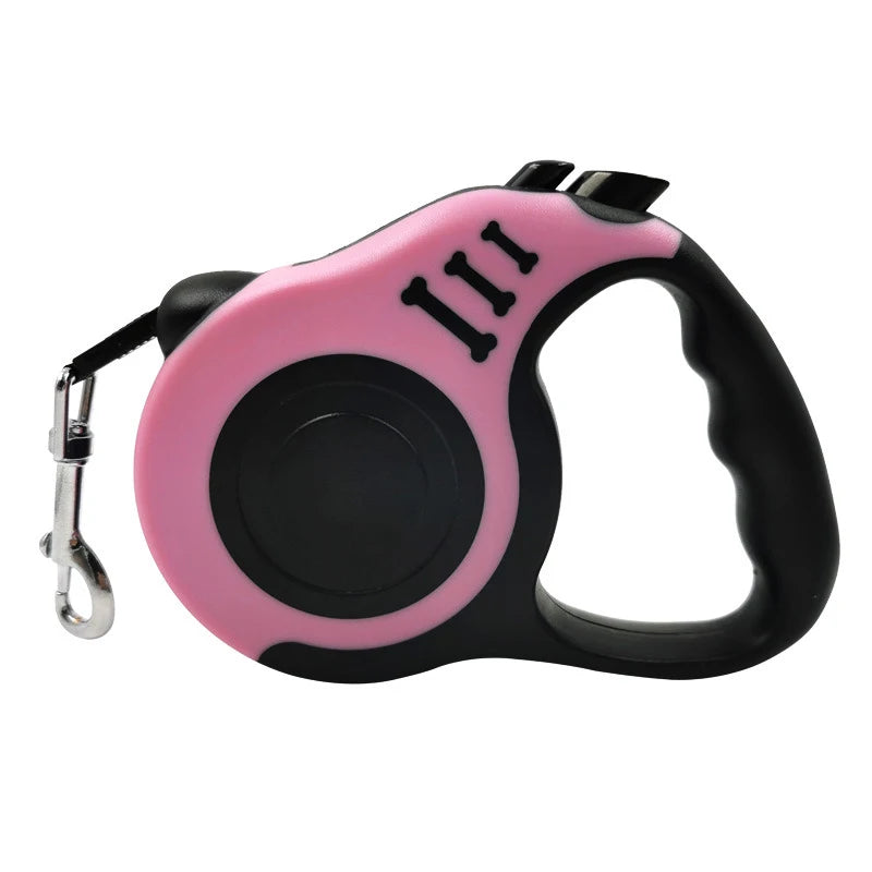 3m 5m Dog Leash Strong Nylon Puppy Lead For Small Medium Large Dogs Cats Automatic Retractable Durable.