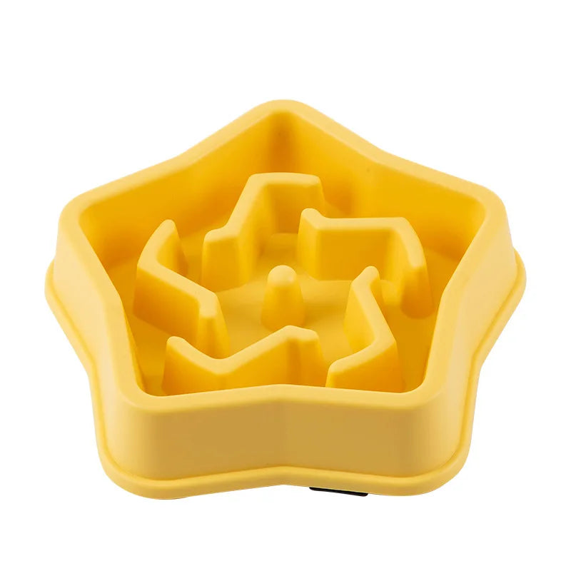 Pet Cat Dog Slow Food Bowl Fat Help Healthy Round Anti-choking Thickened And Non-slip Multiple Colors Shapes — image 8